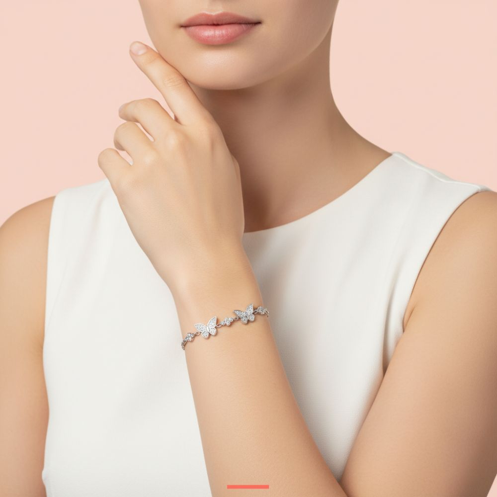 Butterfly Charm Bracelet