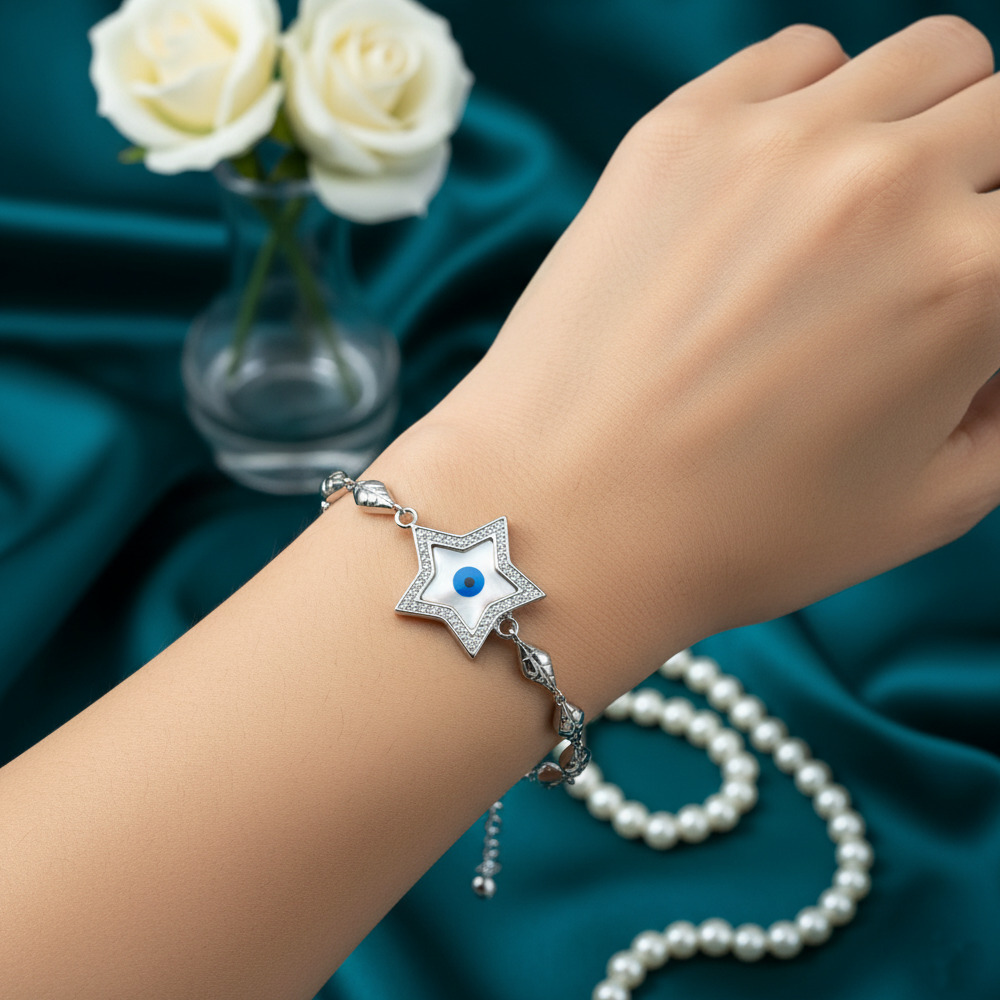 Star Evil Eye Protection Bracelet